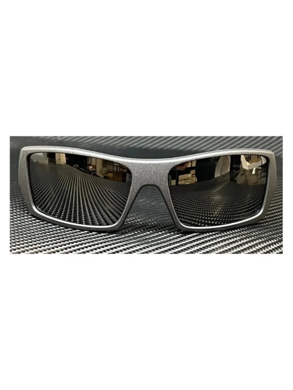 New Oakley Men Steel Sunglasses 60-15-128
